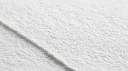 Fototapeta premium Close-up of textured white paper