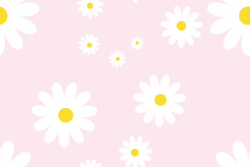 Blossom Daisy Pattern Drawing. Bloom Vibrant Visual Perfect for Seasonal Designs and Nature Inspired Projects