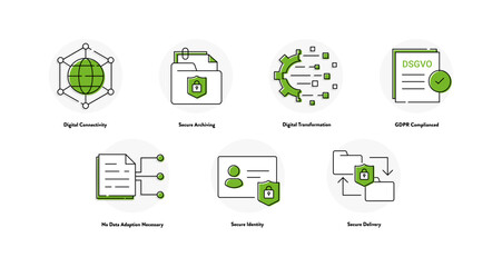 Comprehensive Digital Security and Connectivity Solutions. Secure Identity, Secure Delivery, Digital Transformation, Digital Connectivity, GDPR Complianced, and more.