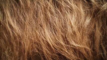 Naklejka premium Texture of light brown hair