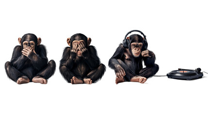 funny 3 wise monkeys