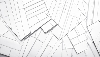 abstract geometric glass mosaic with triangular and polygonal patterns, clean white background, modern decorative design for wall art

