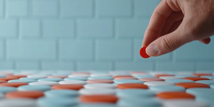 Contemporary Mosaic Crafting Vibrant Ceramic Tiles in Close-Up - DIY Artistry, Creative Home Decor, and Visual Content for Modern Interior Styling