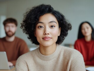 Contemporary Campus Collaboration Diverse Students in Bright University Library - Interactive Learning Spaces and EdTech Solutions for Modern Academia Engagement