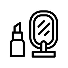 mom cosmetic outline style