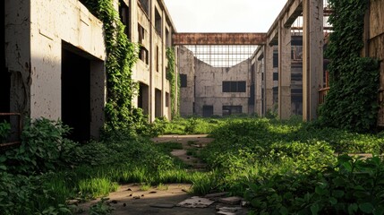 Overgrown Ruins Nature Reclaims Concrete Jungle