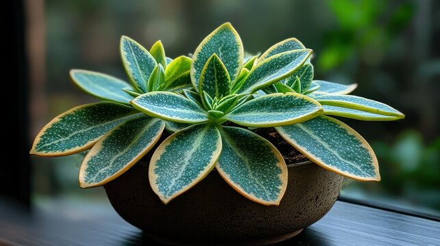 Stunning Echeveria 'Lola' succulent in a pot, showcasing its vibrant green and yellow foliage with delicate speckles. A captivating display of nature's artistry.