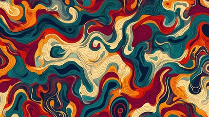 Abstract swirling paint texture background design