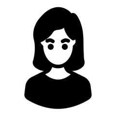 mother avatar solid style