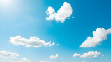 blue sky background with tiny clouds. blue sky background with tiny clouds