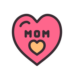 mom heart love filled style