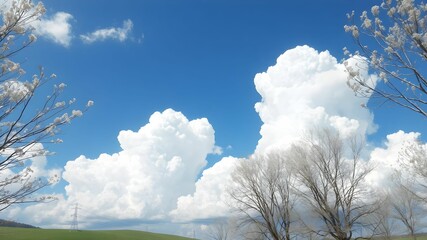 blue sky background with tiny clouds. blue sky background with tiny clouds