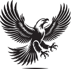 eagle with wings
