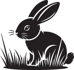 rabbit and grass
