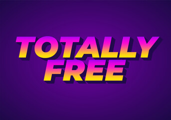 Obraz premium Totally free, text effect for digital ads purpose