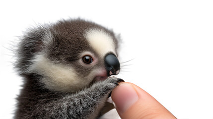 Adorable Baby Koala Close-Up