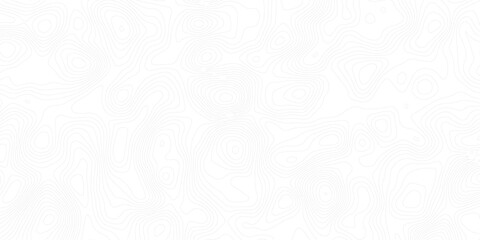 Modern Topographic Pattern in Black and White.Topography wave line grid map. white wave line geography landscape Topo contour map on white background. Geographic