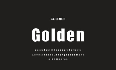 Modern Bold Font. Regular Italic Number Typography urban style alphabet fonts for fashion, sport, technology, digital, movie, logo design, vector illustration