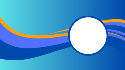 abstract blue background with circles