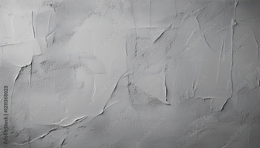 Poster minimalistic textured gray plaster surface with abstract patterns, perfect for modern background des