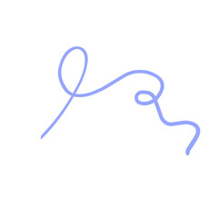 Fun Line Doodle Seamless Pattern 