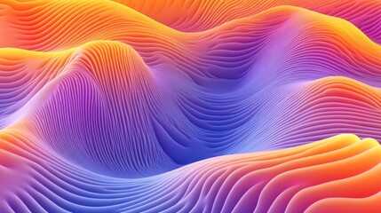 Obraz premium Abstract colorful waves, flowing design, vibrant background, digital art, website banner