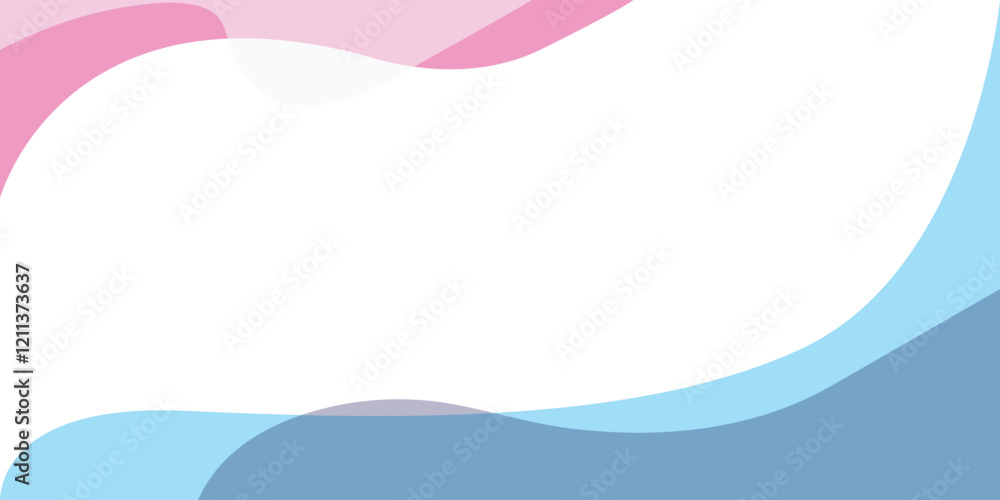 Poster blue abstract curve pattern background with copy space, wave abstract background. for design flyer, 