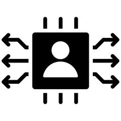 Information Technology Glyph Icon