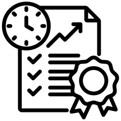 Performance Standards Outline Icon