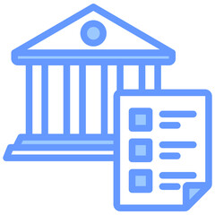 Assessment Center Blue Icon