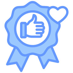 Appraisal Blue Icon