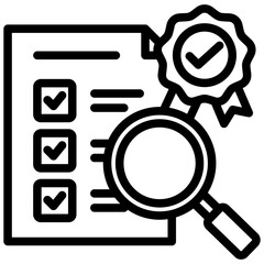 Evaluation Standard Outline Icon