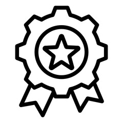 Quality Outline Icon