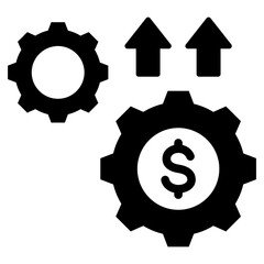 Business Development Glyph Icon