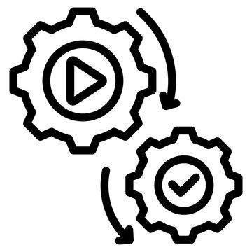 Execution Outline Icon