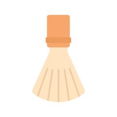 Whisk Matcha Icon Flat Design Style