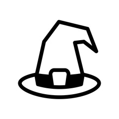 witch hat solid style