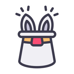 magic hat rabbit filled style