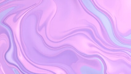 Obraz premium Soft pastel abstract liquid background with smooth flowing patterns in lavender and pale pink tones, featuring gentle gradients and organic shapes