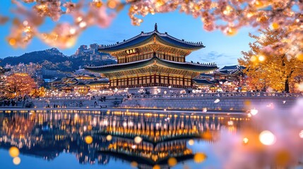 Obraz premium Korean Festive Traditions: Celebrating the Holidays with Timeless Customs