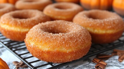 Delicious Homemade Cinnamon Sugar Donuts