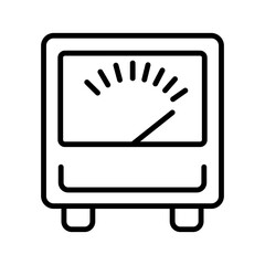 voltage regulator icon vector design templates