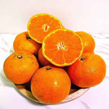 naranja, mandarina