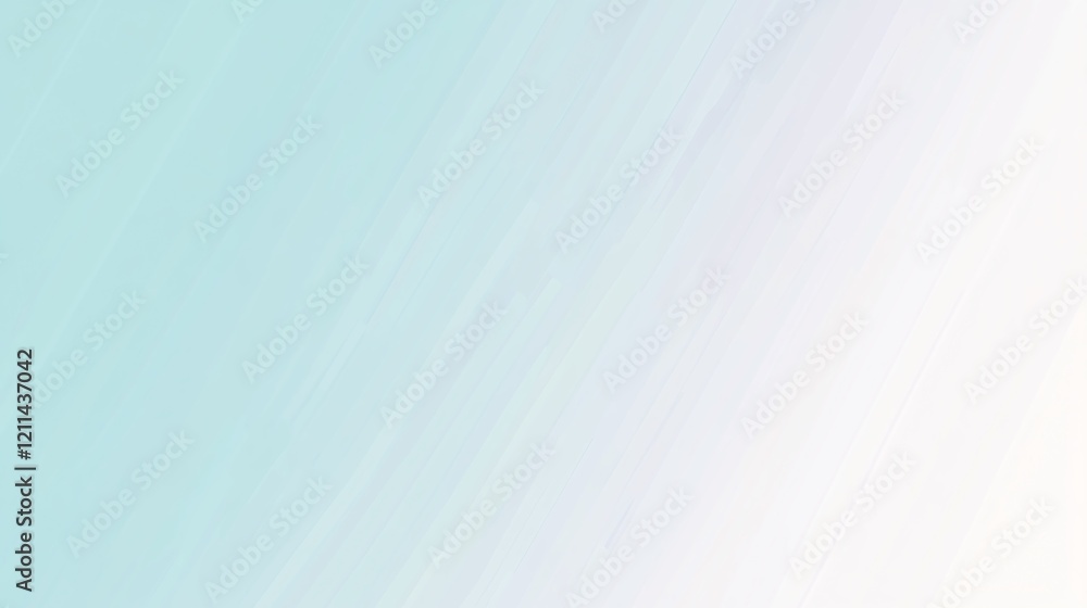 Aufkleber a clean minimalist gradient background transitioning from light blue to white with subtle diagonal l