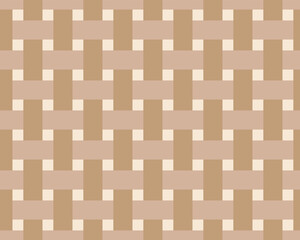 Rattan seamless pattern. Texture of the weave. Vector illustration. 