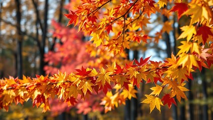 Allegheny National Forest Garland, Autumnal Colors