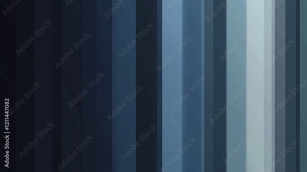 Aufkleber a monochromatic gradient wallpaper with subtle grain texture transitioning from deep navy to soft gr