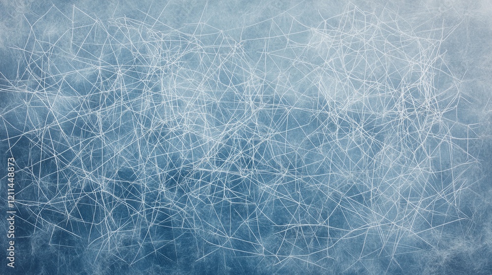 Poster a professional light-blue gradient with a faint network of white lines connecting small nodes.