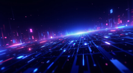 Obraz premium vibrant absract illustration texture background.