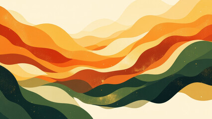 Fototapeta premium vibrant absract illustration texture background.